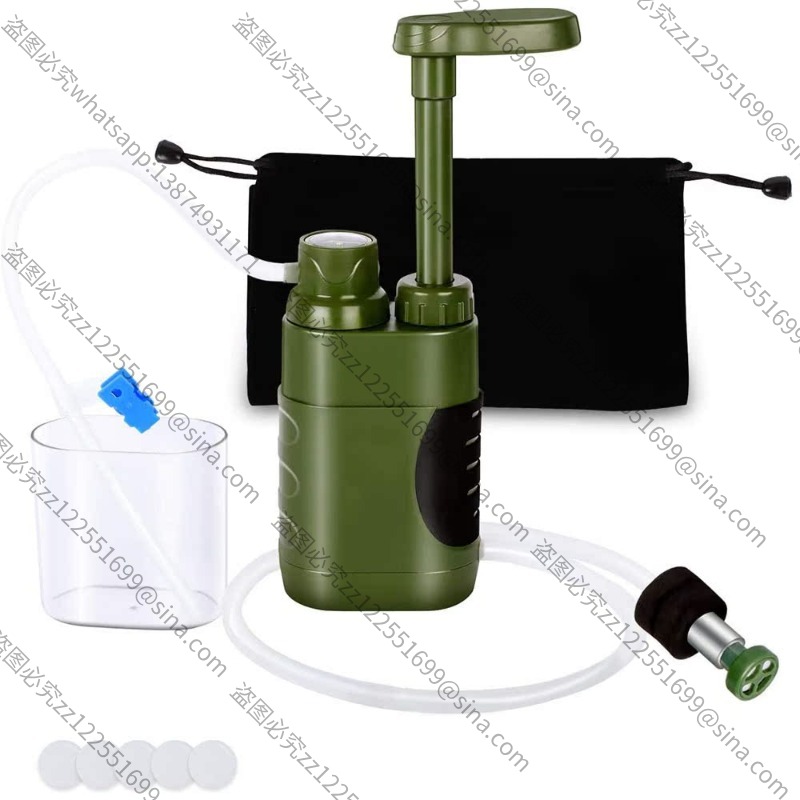 Water Purification Straw - Geeignet für Outdoor-Wasserreiniger-Zubehör, tragbares Stroh-Wasserreinigungsgerät, multifunktional