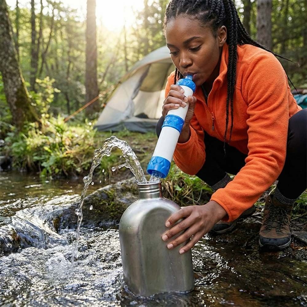 Mini-Wasserfilter-Strohhalm zu – Water Purification Straw Bewertung und Preis