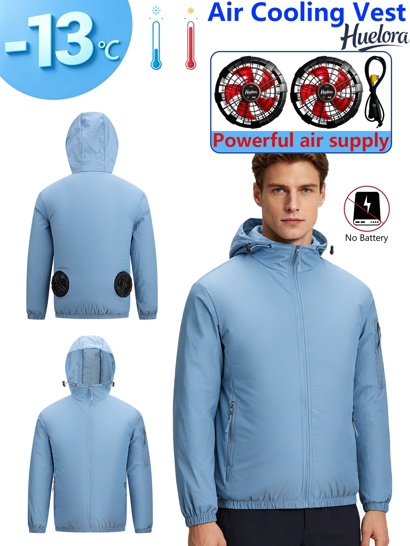 Herren-Kühljacke mit Kapuze un – Fishing Kit Compact Bewertung und Preis